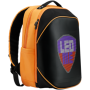 Prestigio LEDme MAX backpack, animated backpack with LED display, Nylon+TPU material, connection via bluetooth, Dimensions 42*31