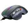 Wired High-end Gaming Mouse with 6 programmable buttons, sunplus optical sensor, 6 levels of DPI and up to 6400, 2 million times