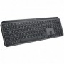 LOGITECH MX Keys Plus Advanced Wireless Illuminated Keyboard with Palm Rest-GRAPHITE-US INT'L-2.4GHZ