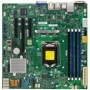 Supermicro MBD-X11SSL-F-B, Single SKT, Intel C232 chipset, 4xDIMMs UDIMM DDR4 2133MHz, 6xSATA3 6G, 2xSATA-DOM, 2x1GbE i210AT, 3x