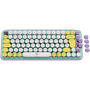 LOGITECH POP Keys Wireless Mechanical Keyboard With Emoji Keys - DAYDREAM_MINT - US INT'L - BT  - INTNL - BOLT