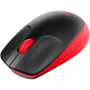 LOGITECH M190 Full-size wireless mouse - RED - 2.4GHZ - EMEA - M190