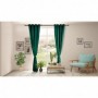 Set 2 draperii catifea 140x270 cm Verde