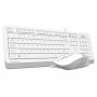 KIT A4TECH F1010-W WHITE USB