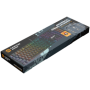 CANYON Cometstrike GK-55, 104keys Mechanical keyboard, 50million times life, GTMX red switch, RGB backlight, 18 modes, 1.8m PVC 