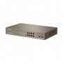 IP-COM 8-PORT + 2SFP GIGABIT SWITCH POE